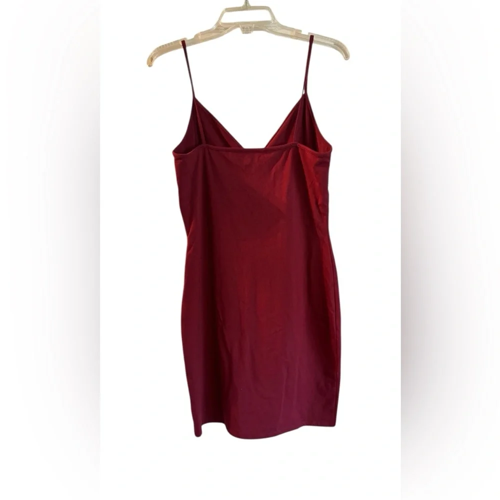 Wild Fable Rich Cranberry Color Dress - Picture 2 of 7